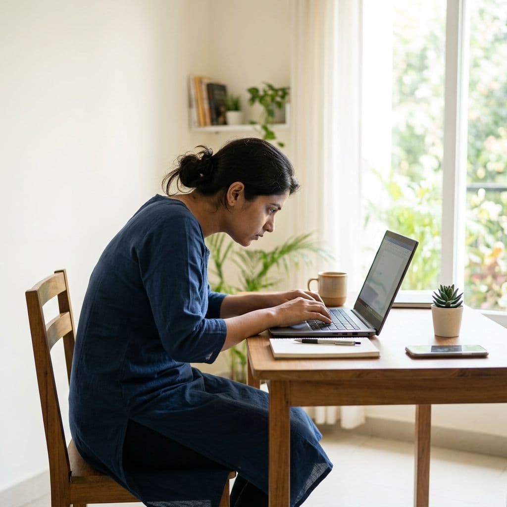 Neck Pain From Laptops: Why It Keeps Building Up feature image