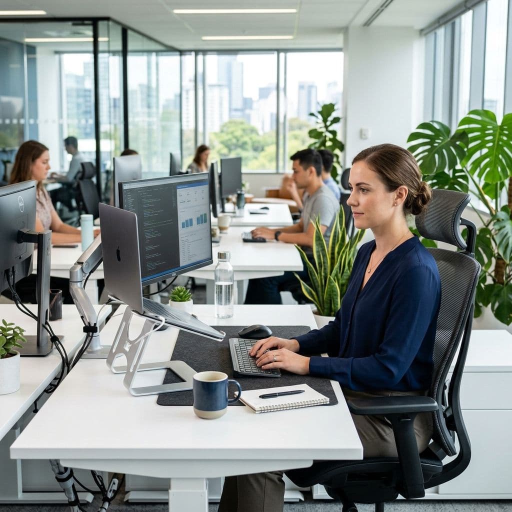 Office Ergonomics for Back and Neck Pain: What Actually Works