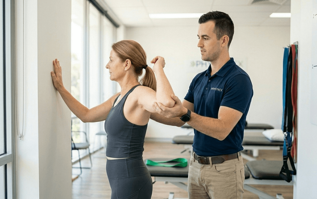 Dealing with Frozen Shoulder: How Physiotherapy Can Help topic image
